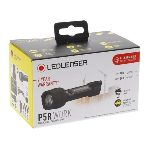 Led Lenser P5R Work Rechargeable Torch